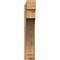 Ekena Millwork Imperial Block Rough Sawn Outlooker, Western Red Cedar, 8"W x 42"D x 42"H OUT08X42X42IMP05RWR - alternate 2